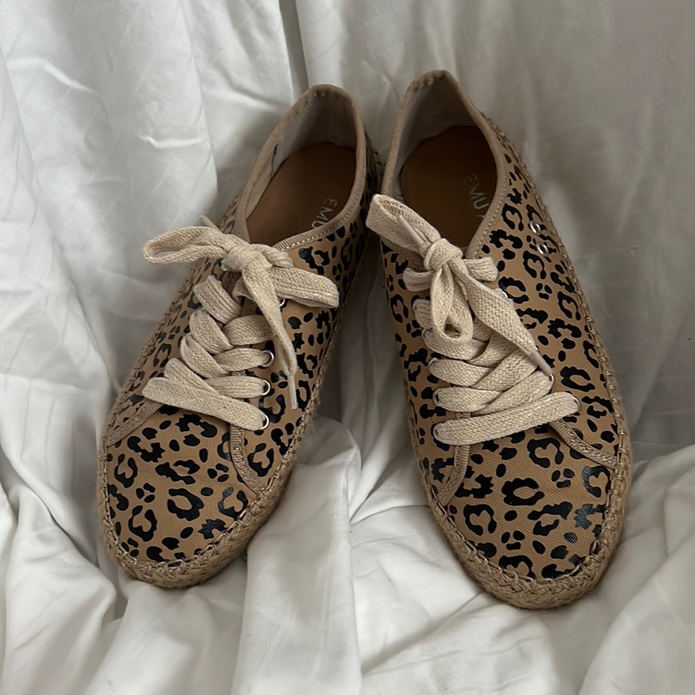 Leopard EMU AUSTRALIA ESPADRILLE tennis shoe